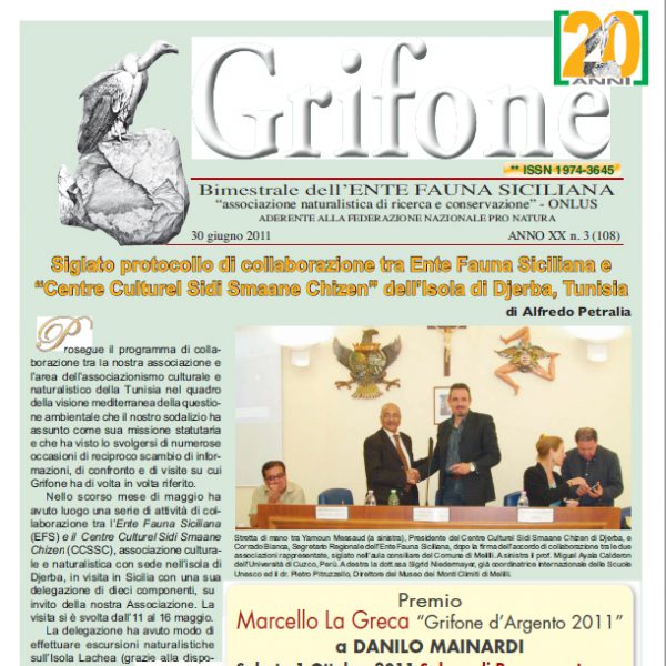 Grifone ANNO XX n. 3 (108) - 30 giugno 2011