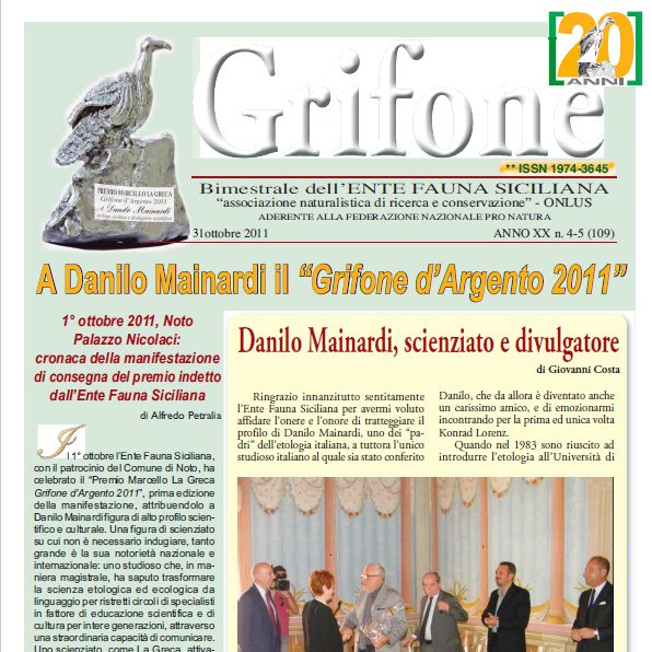 Grifone ANNO XX n. 4-5 (109) - 31 ottobre 2011