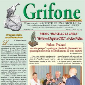 Grifone ANNO XXI n. 5 (114) - 31 ottobre 2012