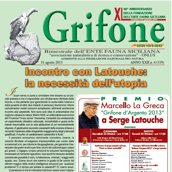 Grifone ANNO XXII n. 4 (119) - 31 agosto 2013