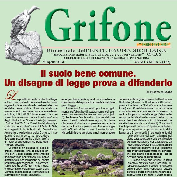 Grifone ANNO XXIII n. 2 (122) - 30 aprile 2014