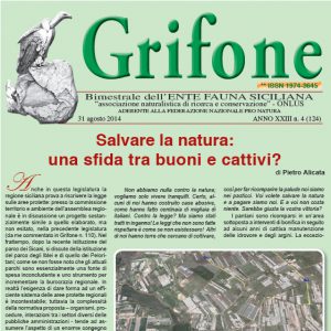 Grifone ANNO XXIII n. 4 (124) - 31 agosto 2014