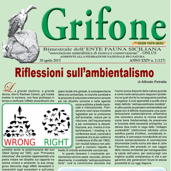 Grifone ANNO XXIV n. 2 (127) - 30 aprile 2015