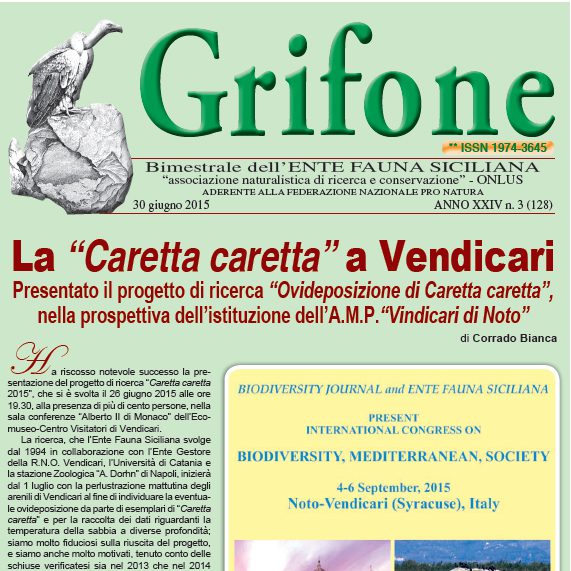 Grifone ANNO XXIV n. 3 (128) - 30 giugno 2015