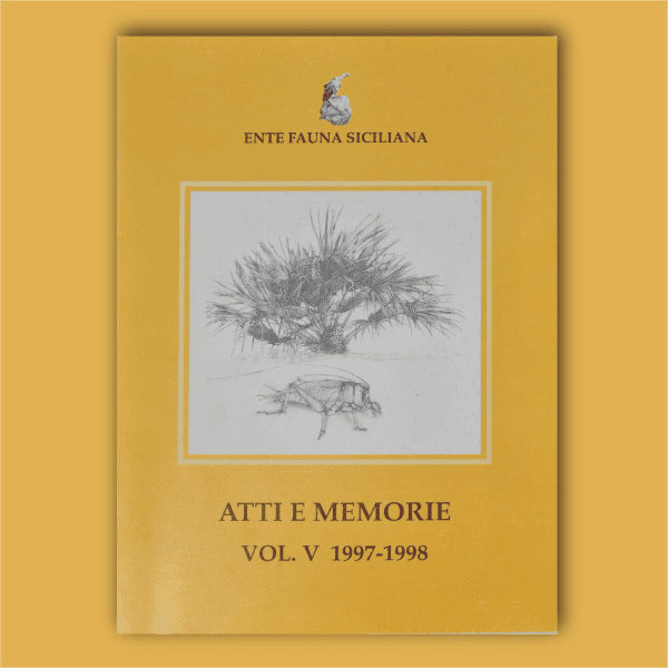 ATTI E MEMORIE Vol. V 1997 - 1998 _ Fronte