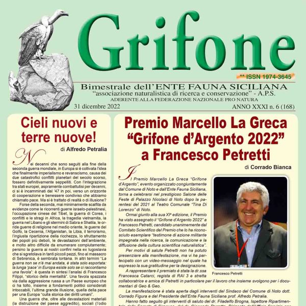 Grifone 168 anno XXXI n. 6